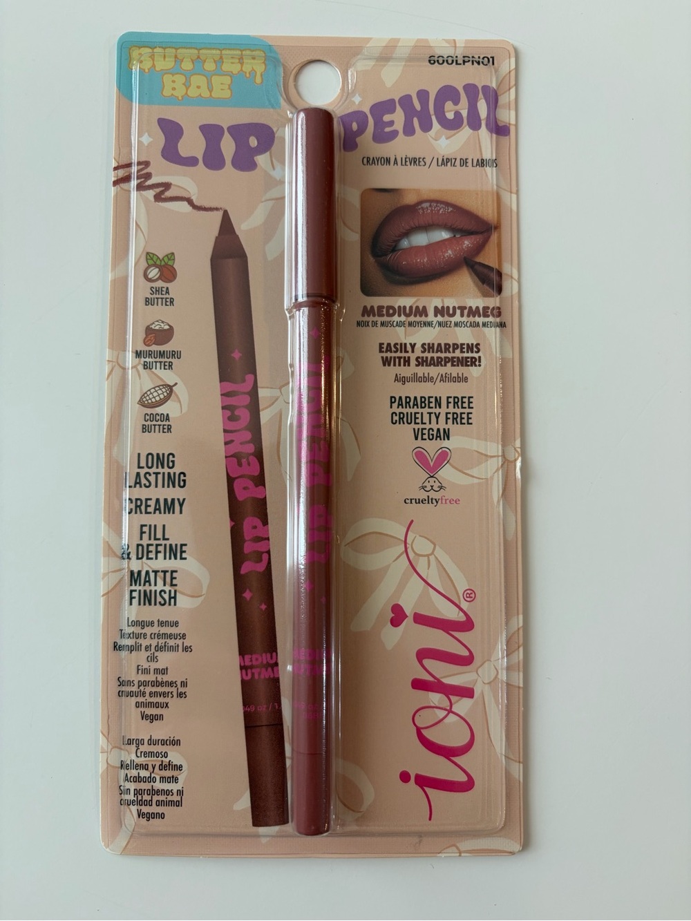 Ioni Butter Bae Lip Liner – Medium Nutmeg